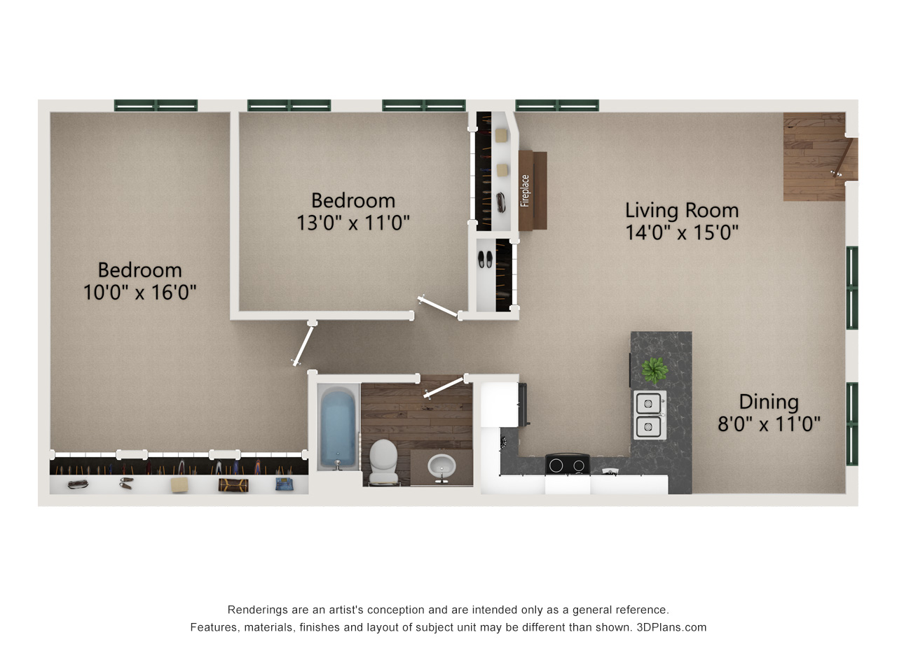 Floorplans Lawton Foundry